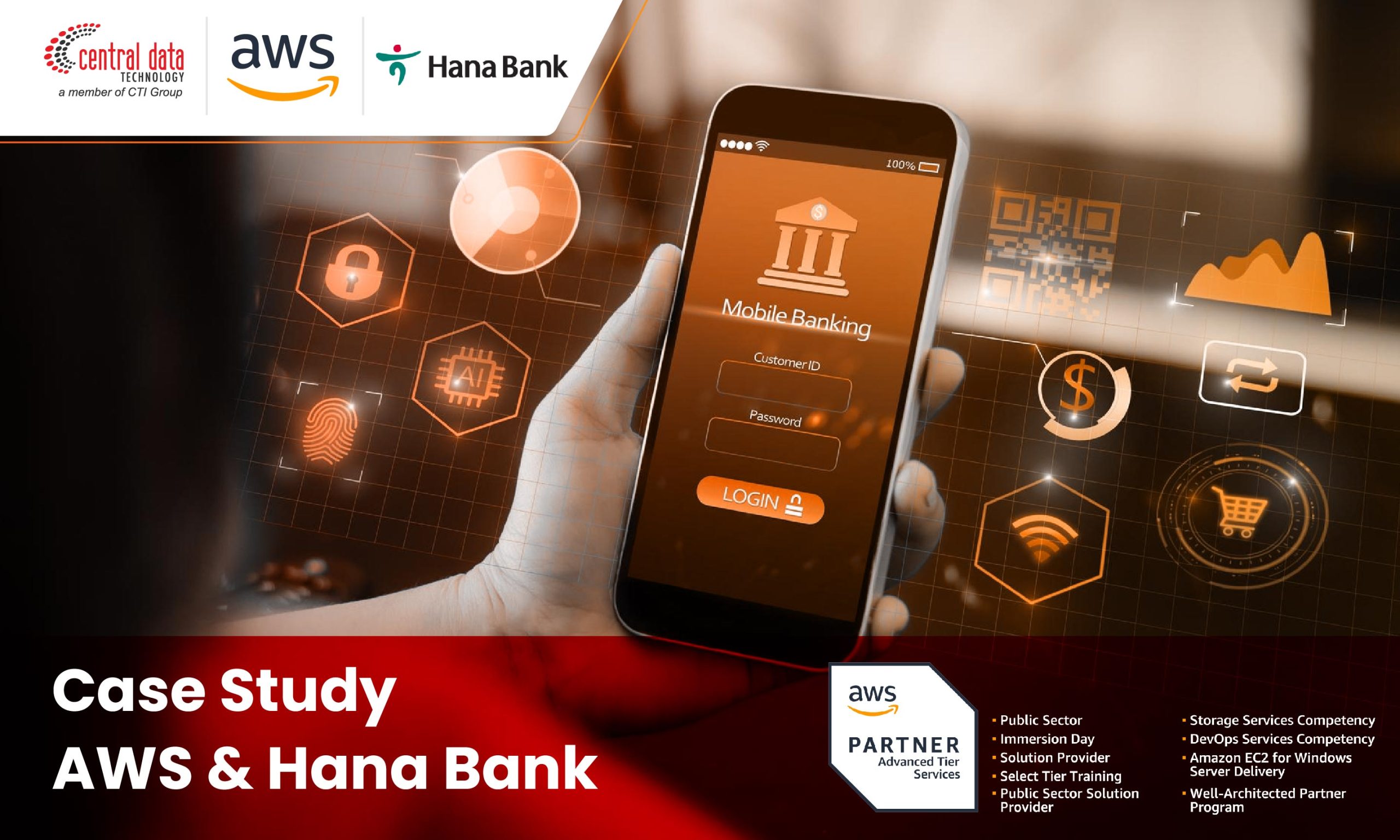 Hana Bank Sukses Perkuat Keamanan Inovasi Perbankan Digitalnya dengan AWS dan CDT