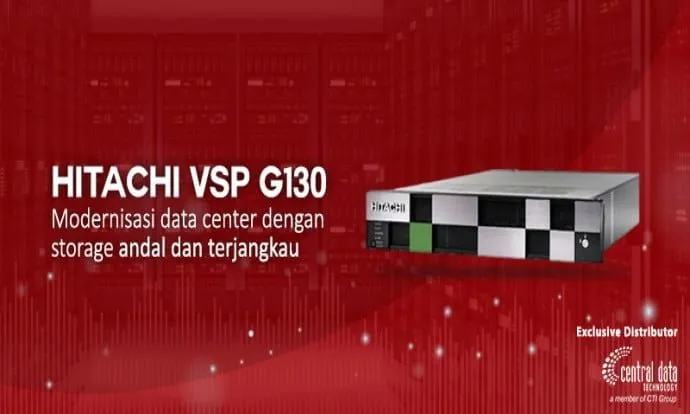 VSP G130 sebagai Entry-Level Storage Terbaru Hitachi Vantara