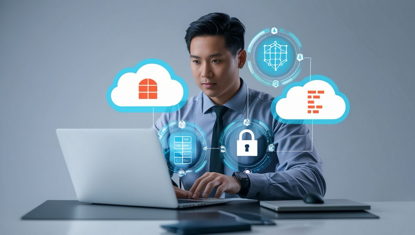 Komponen Utama Hybrid Cloud Security